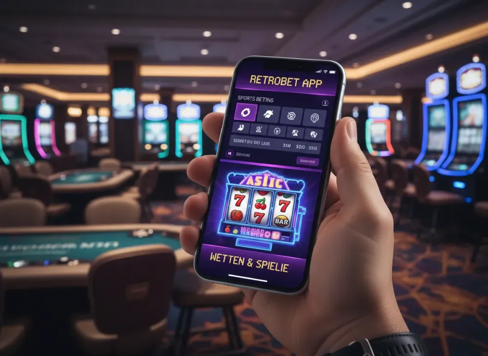 Retrobet app für Sportwetten und Casinospiele