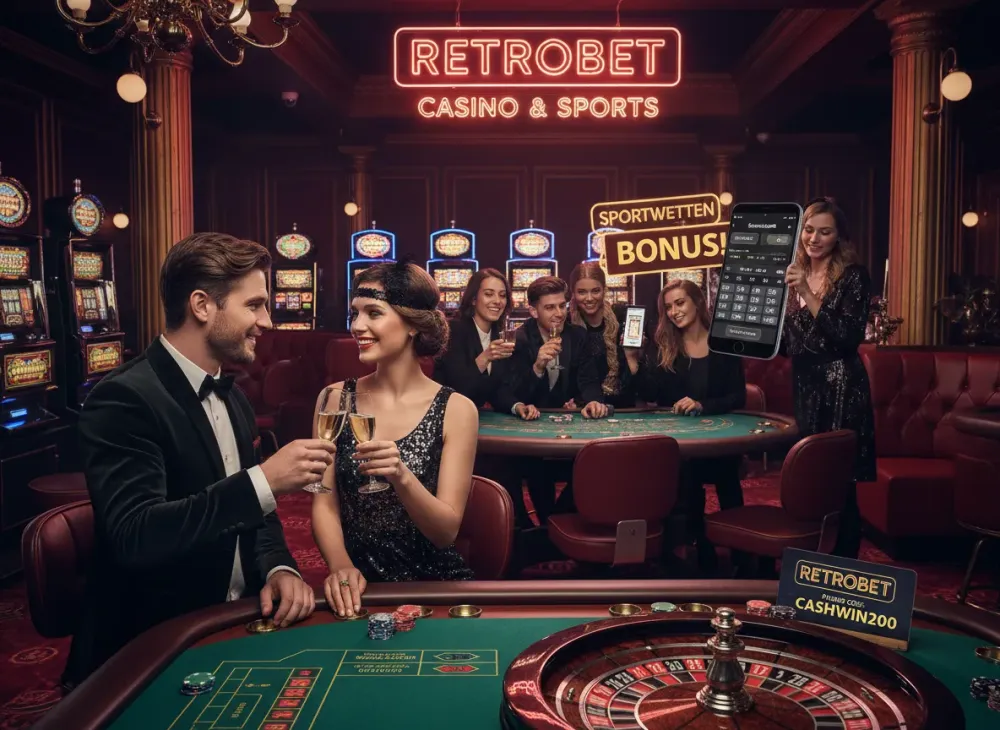 Retrobet promo code für Sportwetten und Casino
