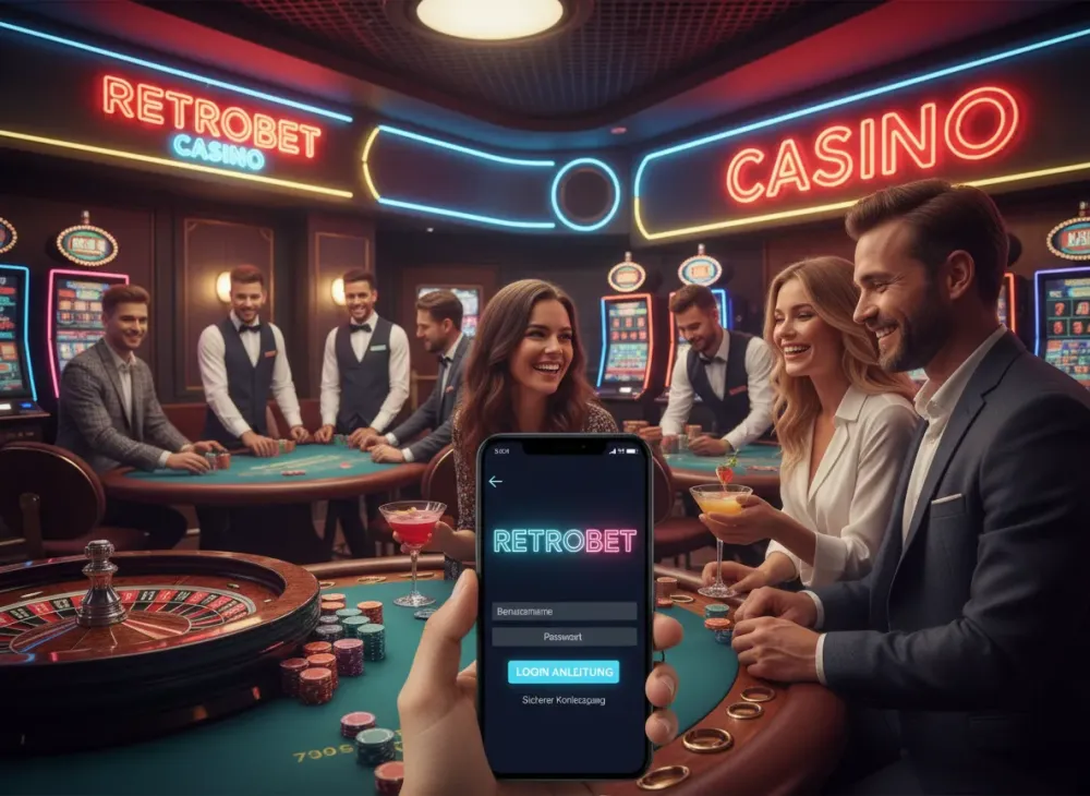 Retrobet login Anleitung für Zugang und Konto